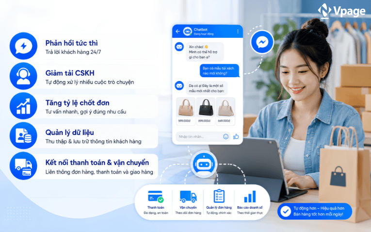 Khả năng thu thập và quản lý dữ liệu khách hàng chuyên nghiệp của Chatbot